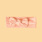 Bamboo Stretch Bow Headband Bows + Beanies Kiin ® Peach Sunset 