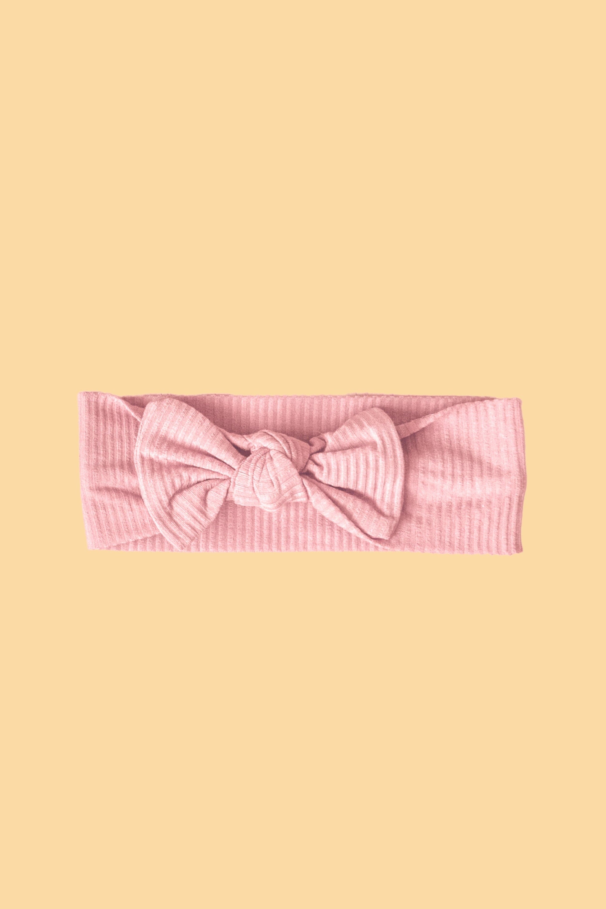 Bamboo Stretch Bow Headband Bows + Beanies Kiin ® Rose 