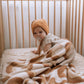 Organic Cotton Knitted Rainbow Blanket Blanket Kiin Baby 