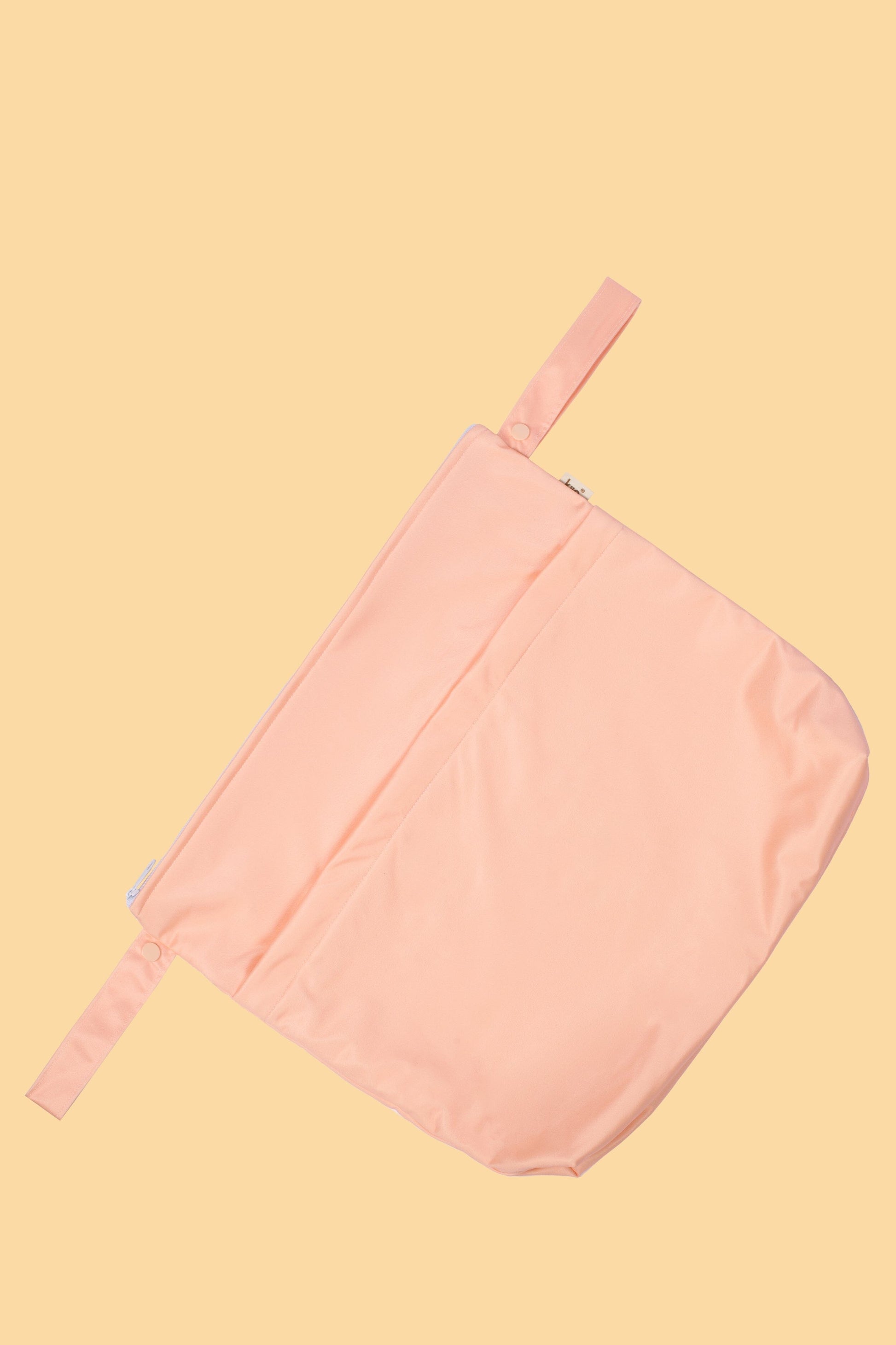 Reusable Wet Bag Nappies + Nappy Bags Kiin ® Large Peach Sunset 