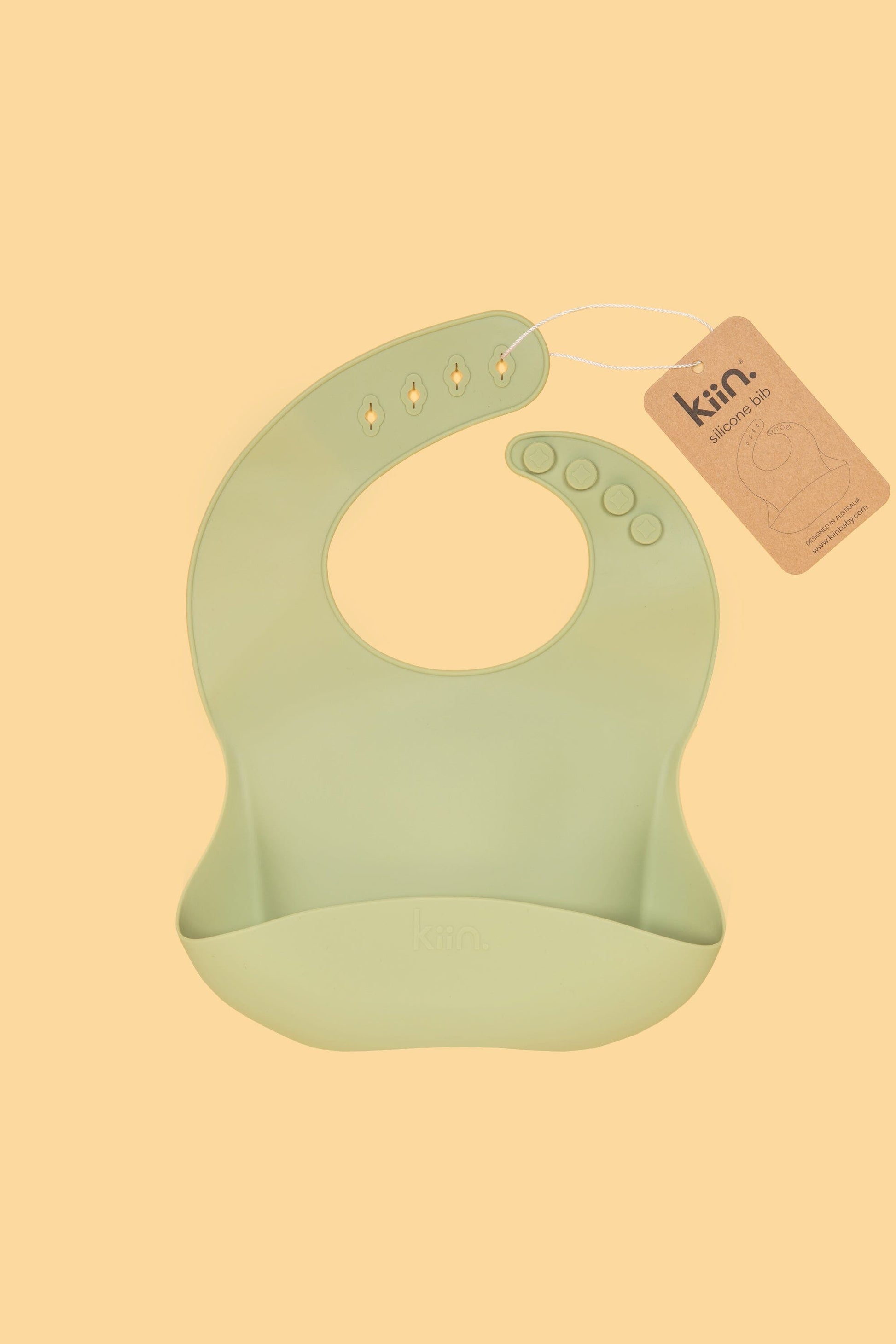 Silicone Bib Bibs + Tableware Kiin ® 